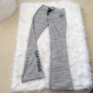 Pink Victoria's Secret "Las Vegas" pants